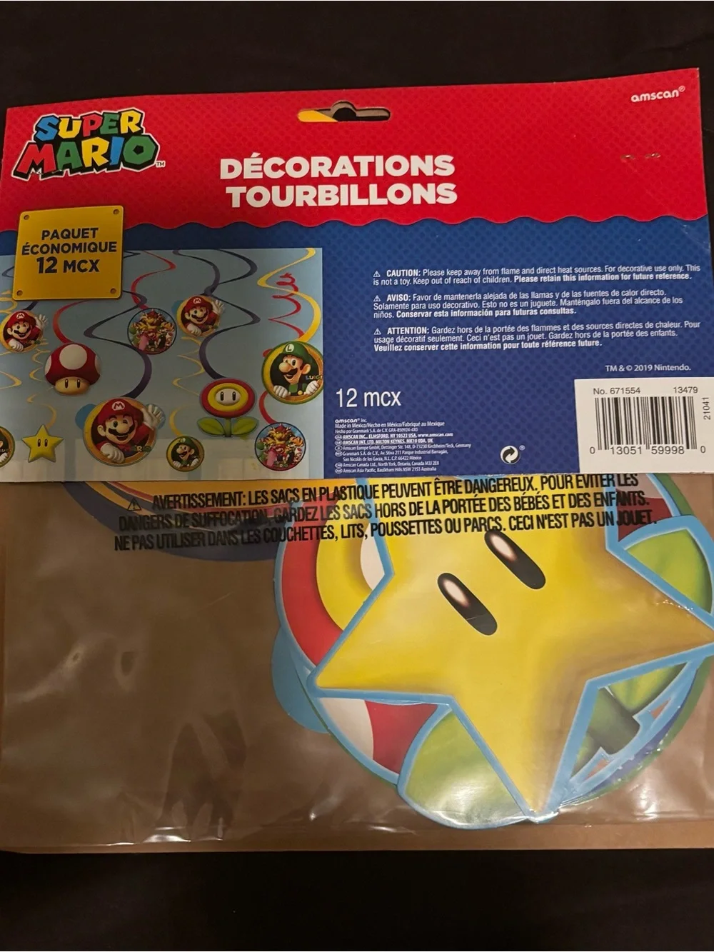 Super Mario Birthday Party decoration bundle(15pcs)